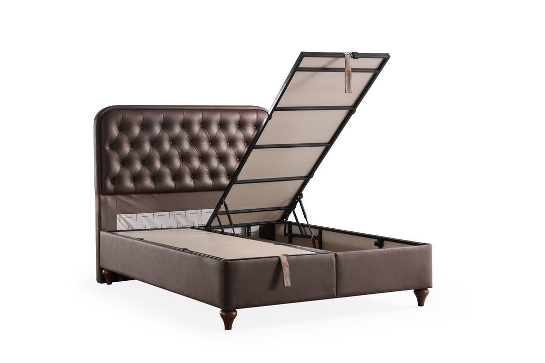 K- Woollen Master Base & Headboard