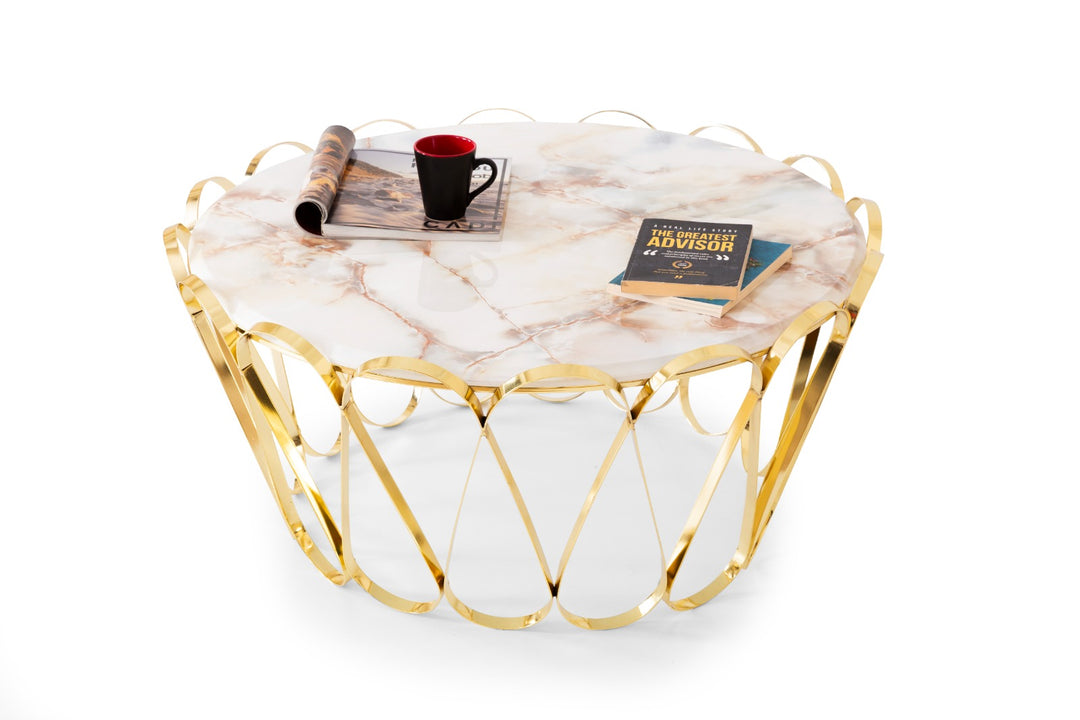 L- Crown Coffee Table