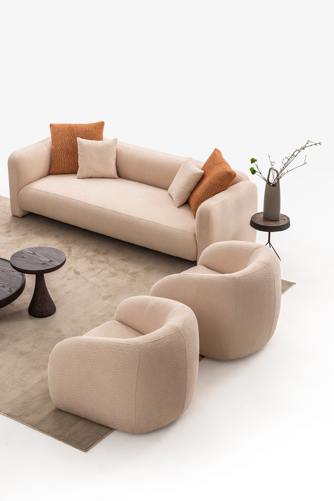 B- Lincoln 3-Seater Sofa