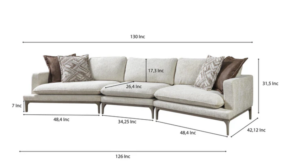 D- Vera Corner Sofa