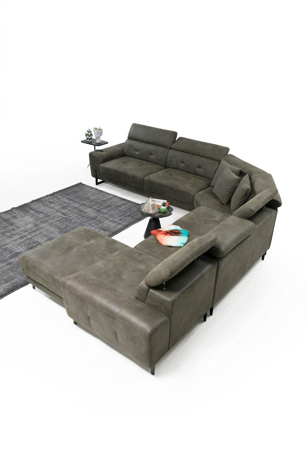 S- Lora U Corner Sofa