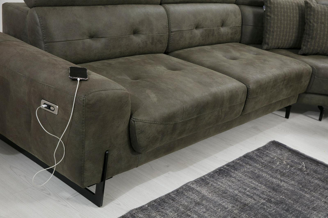 S- Lora U Corner Sofa