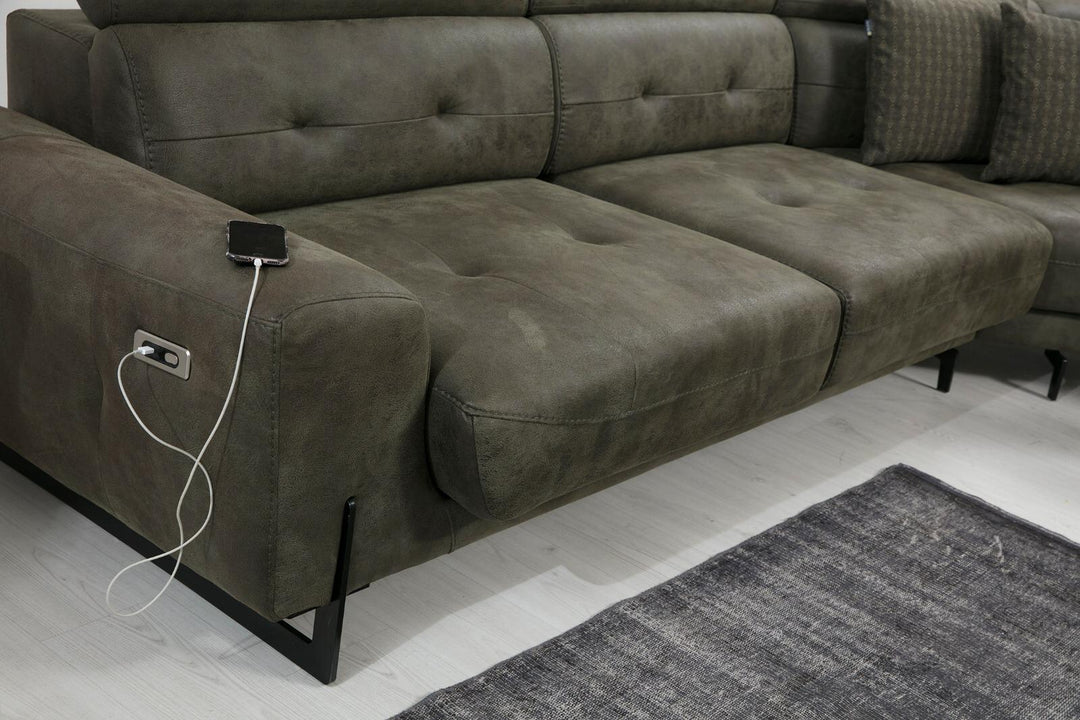 S- Lora U Corner Sofa