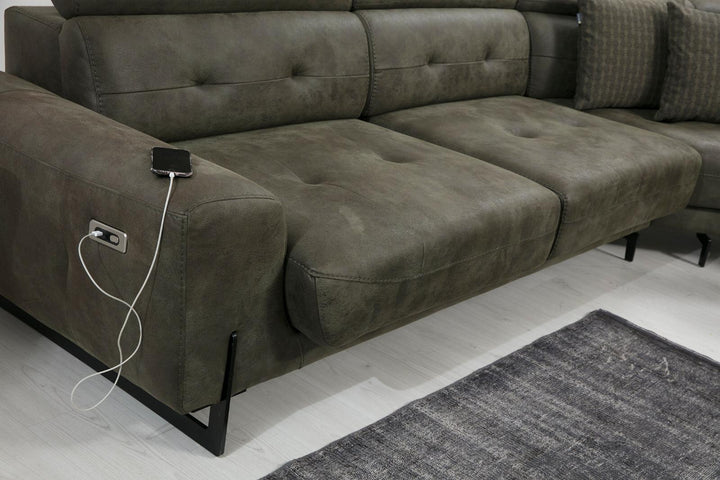 S- Lora U Corner Sofa
