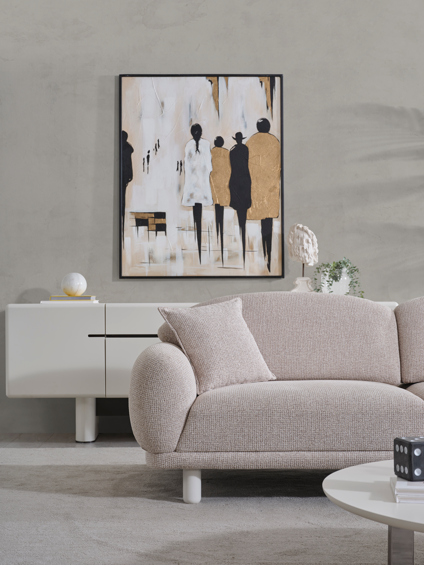 O- Dallas Premium 4-Seater Sofa