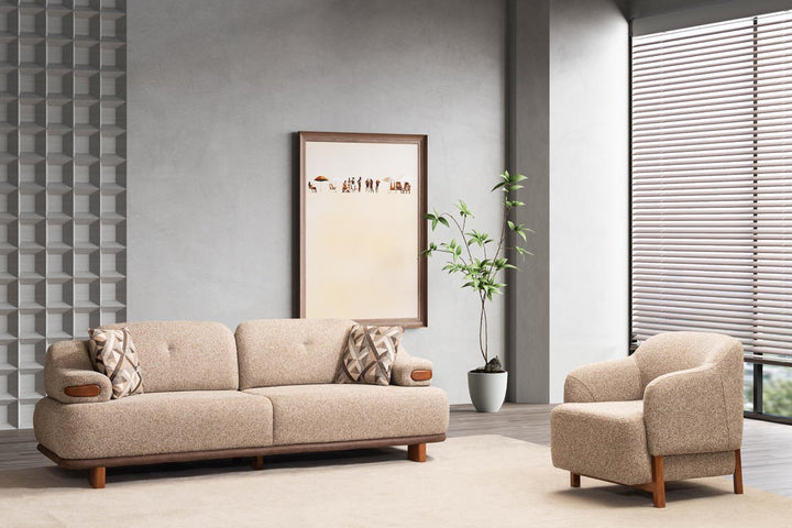 Arden Armchair – Compact Comfort, Refined Style