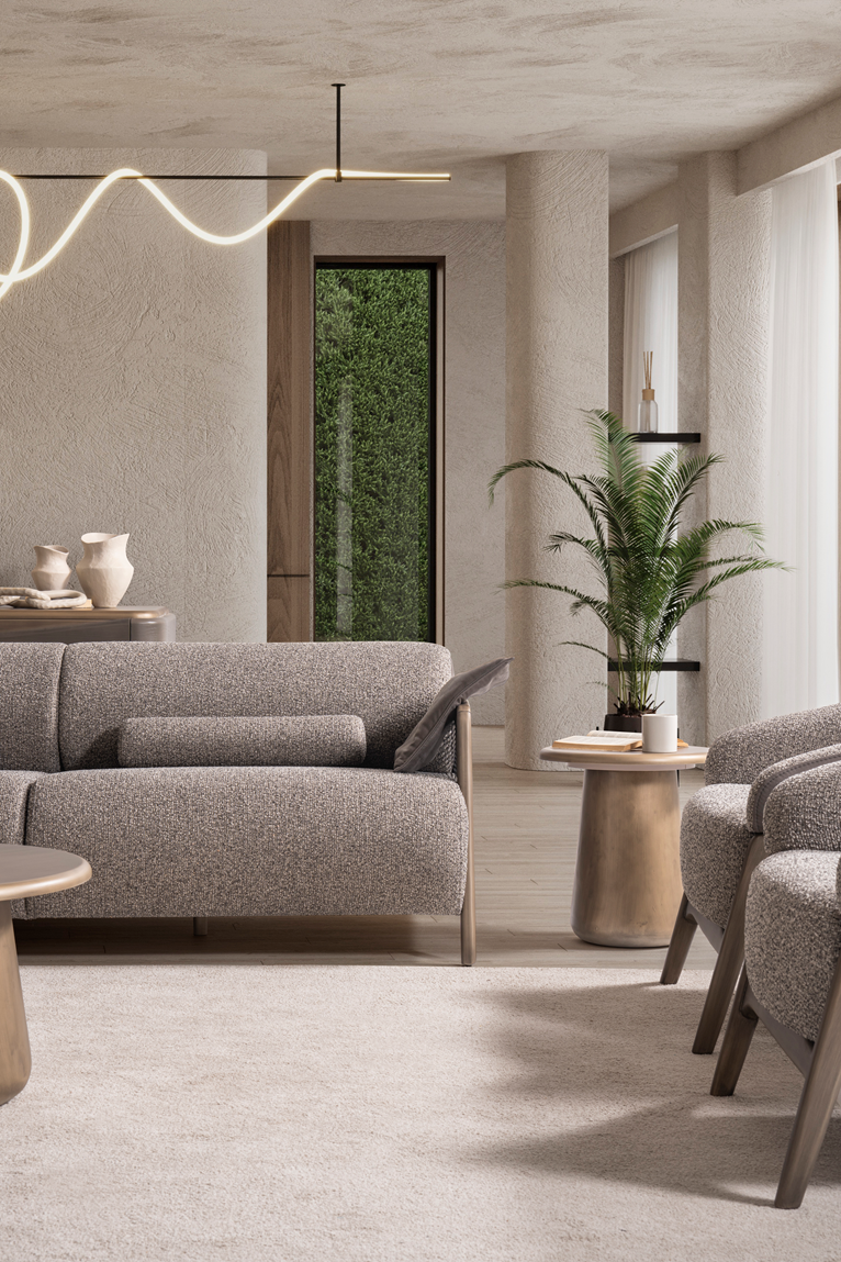 D- Icon 3-Seater Sofa