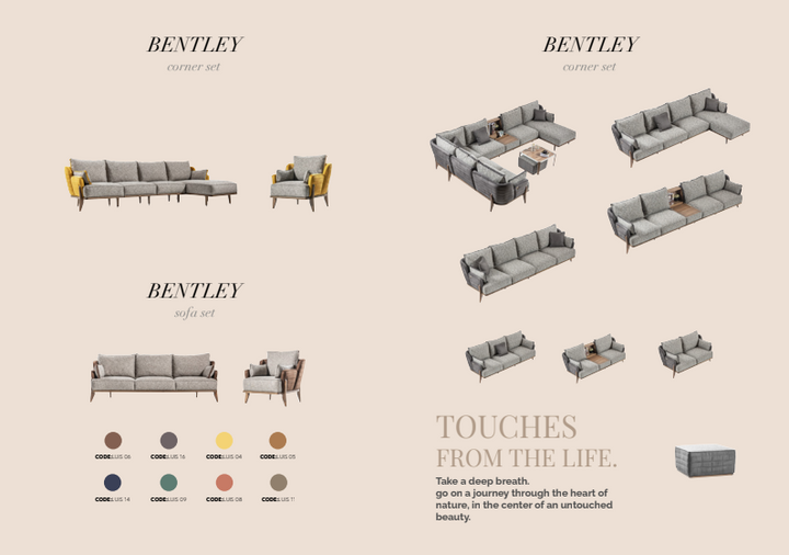 B- Bentley Corner Sofa