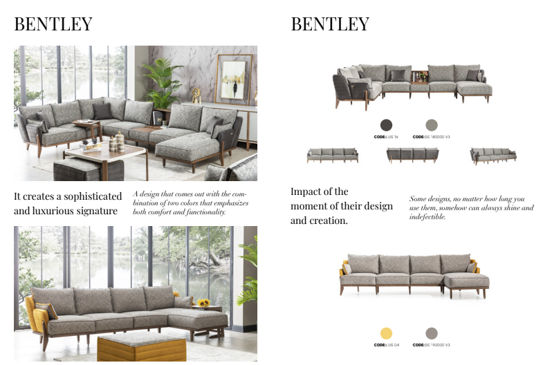 B- Bentley Corner Sofa