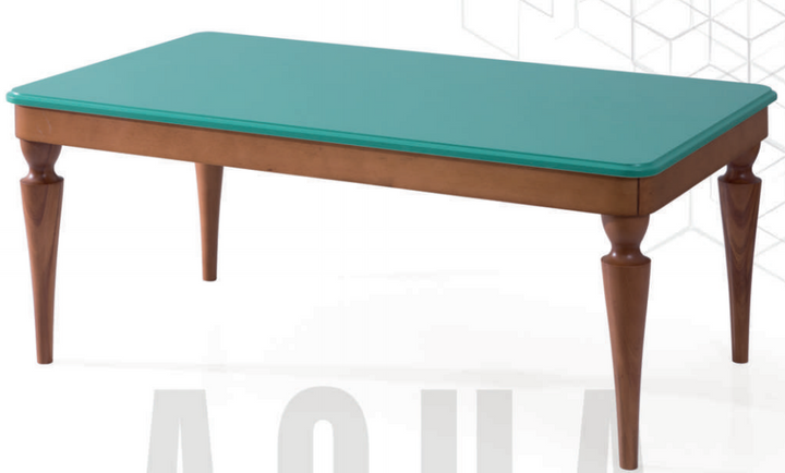 L- Aqua Coffee Table