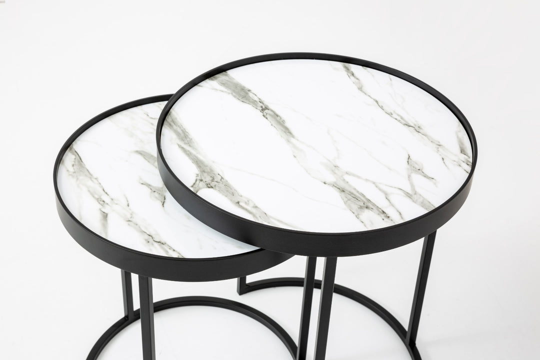 L- SINI Nesting Side Table Set