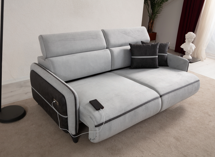 S- Delhi Recliner 3 Seater Sofa