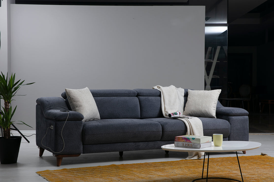 S- Mustang 3 Seater Sofa