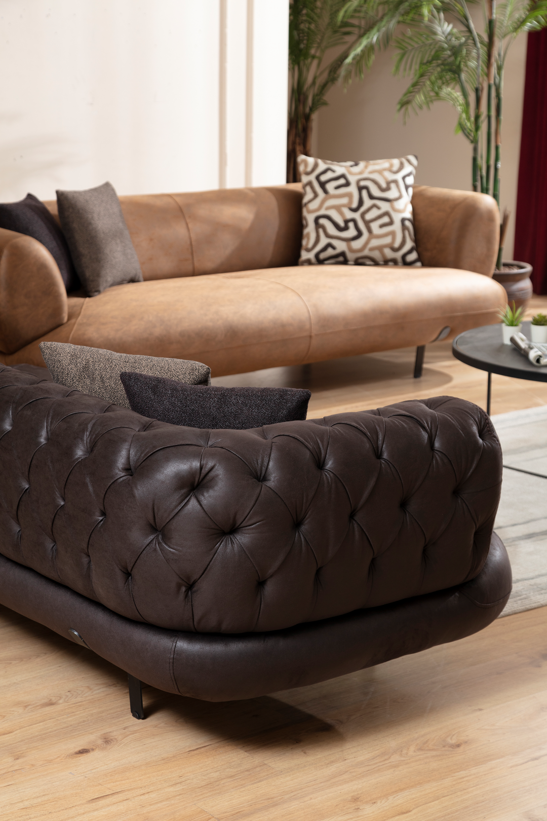 B-Manetti Capitone 2 Seater  Sofa