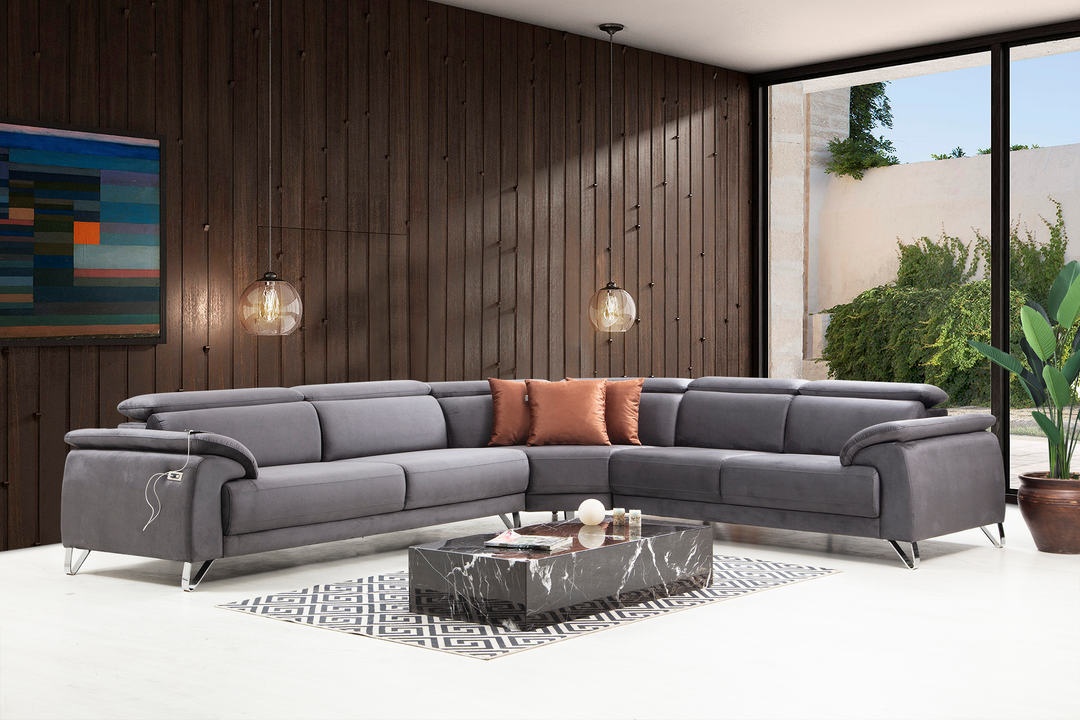 S- Oscar L Corner Sofa