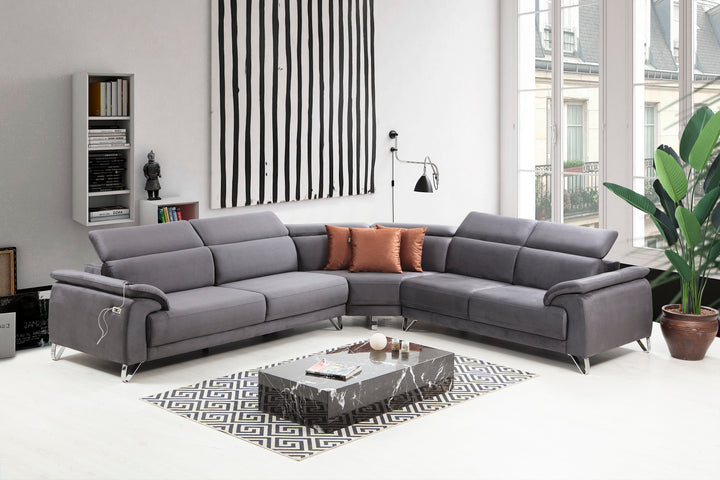 S- Oscar L Corner Sofa