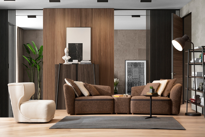 S- Aoria 3-Seater Sofa