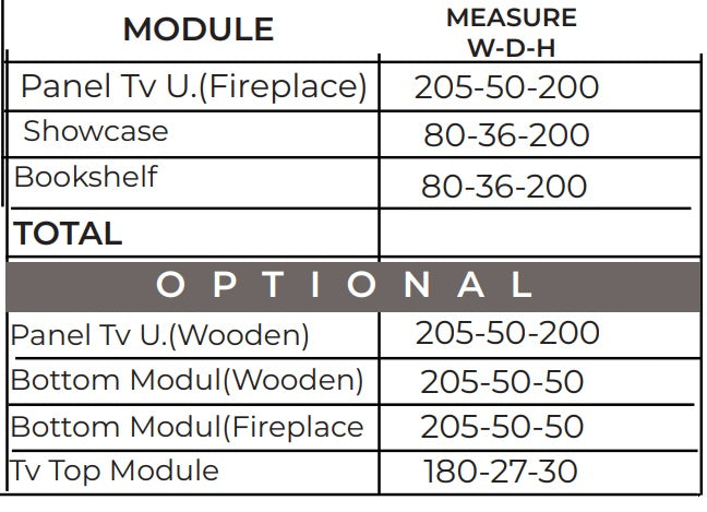 B- Aston Tv Unit