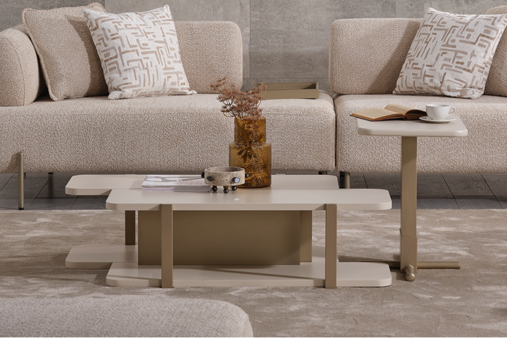 O- Lizbon Coffee Table & Side Table
