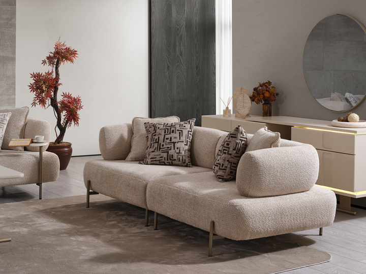 O- Lizbon 3-Seater Sofa
