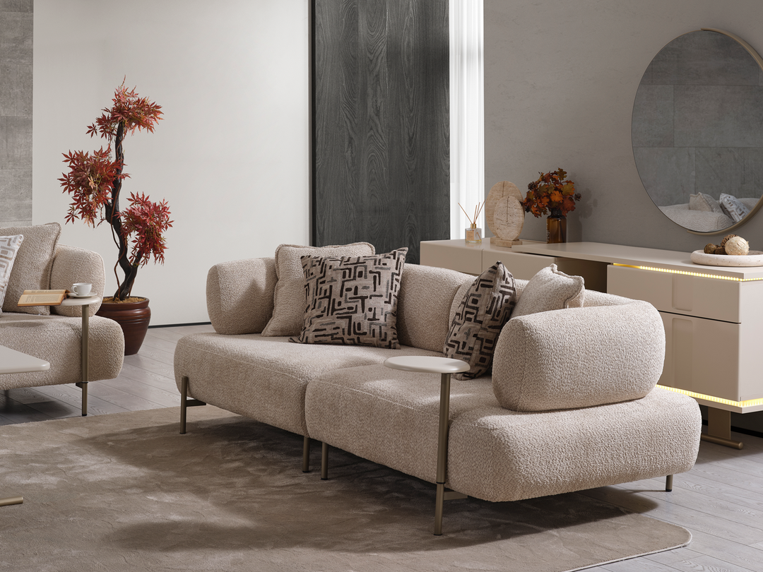 O- Lizbon 3-Seater Sofa