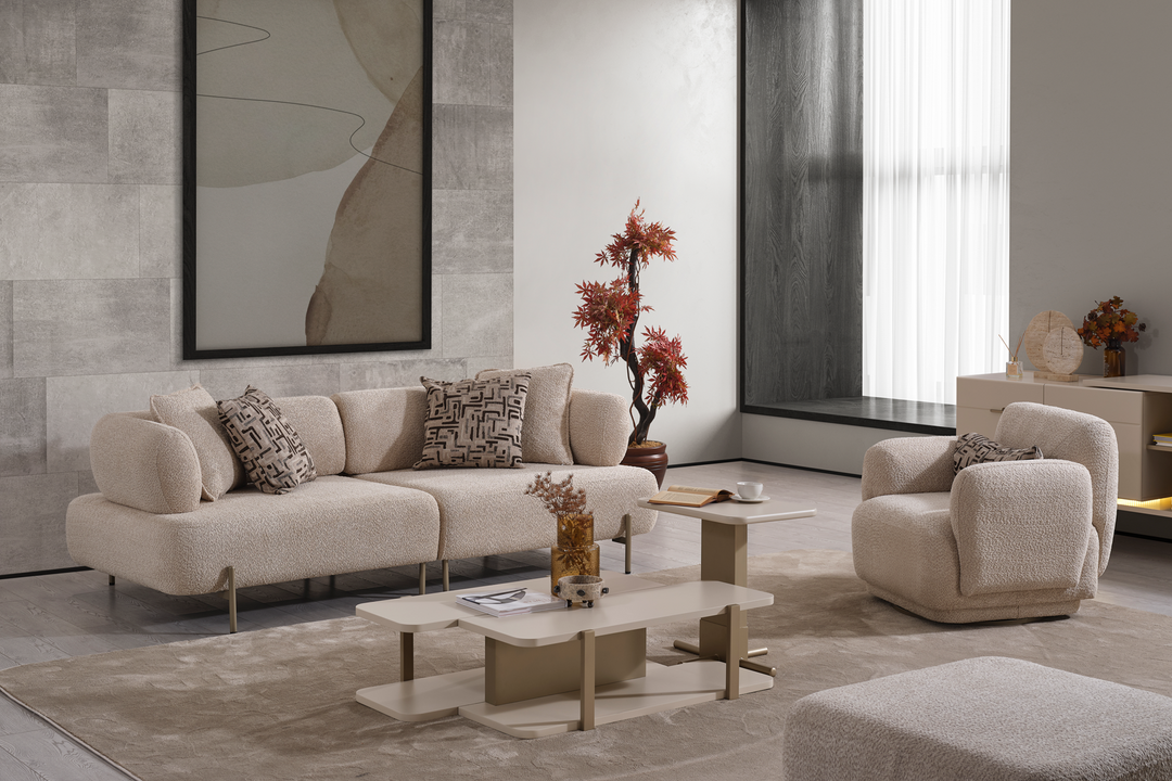 O- Lizbon 3-Seater Sofa