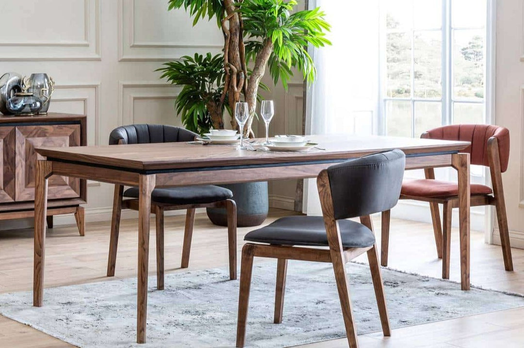 B- Maserati Dining Table and Chairs x6