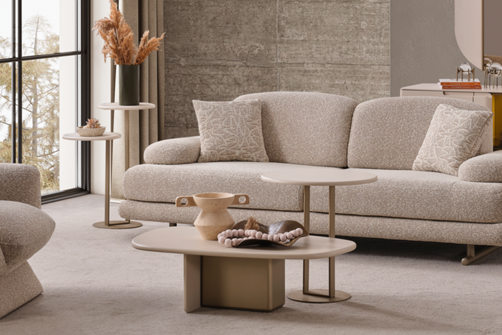 O- Oslo Coffee Table & Side Table