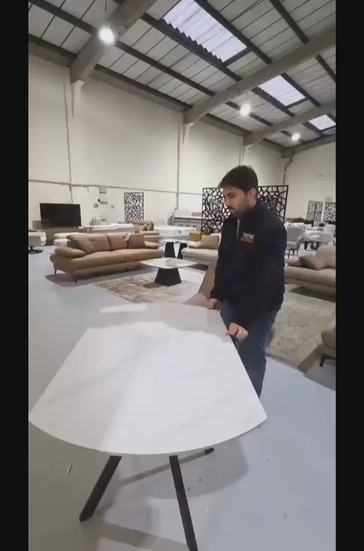 Sh- Rotana Extending Round 1.2m Dining Set