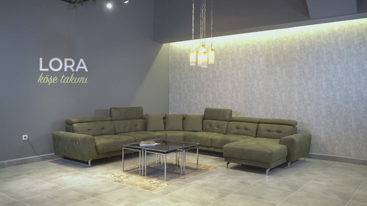 S- Lora corner Sofa