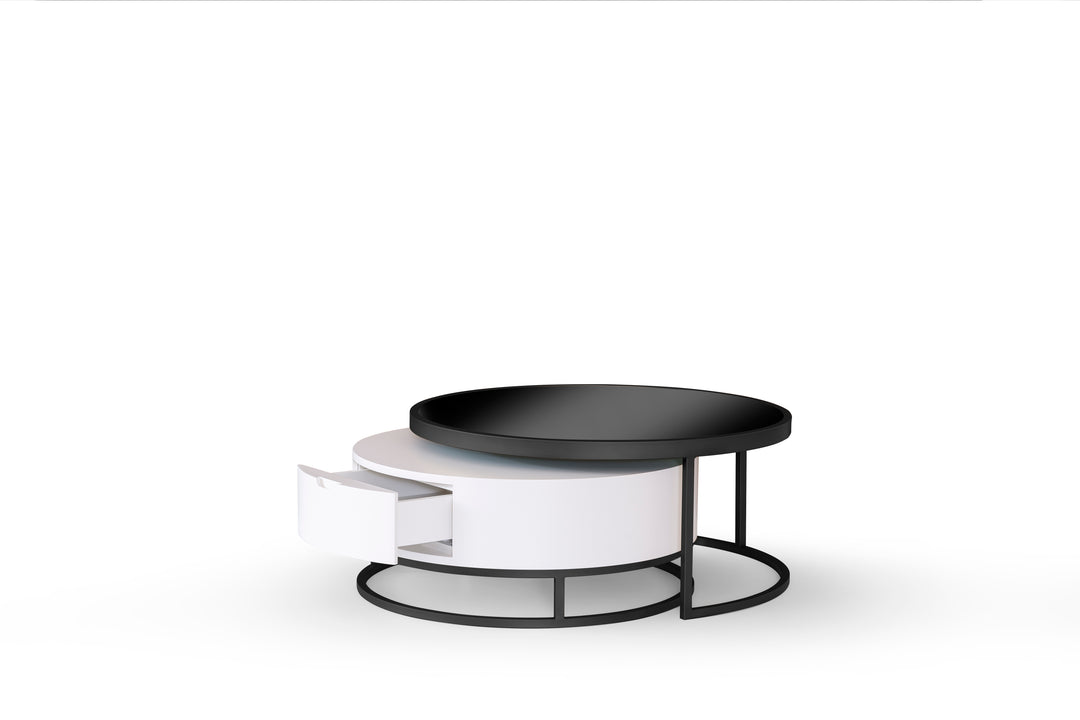 L- Roll Coffee Table