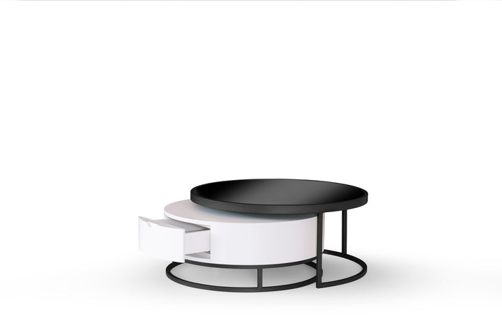 L- Roll Coffee Table