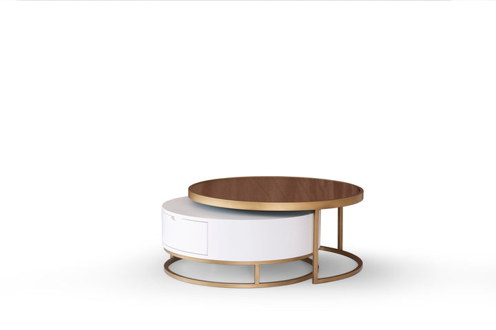 L- Roll Coffee Table