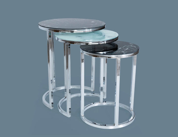 L- Rossi Nesting Side Table Set