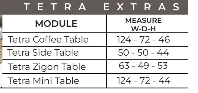 B- Tetra Mini Table