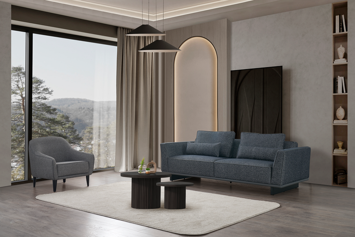S- Mina 3 Seater Sofa